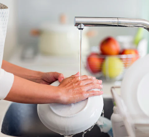 How to Hand Wash Dishes - Cleaning & Sanitizing Dishes By Hand